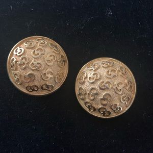 Authentic Christian Dior Clip On Earring